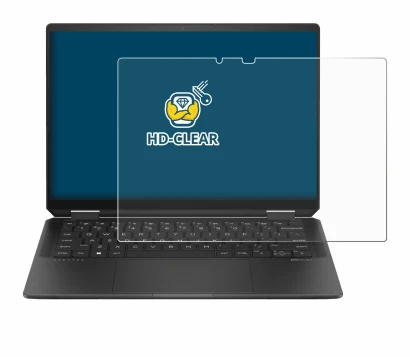 Imagen del dispositivo HP Spectre x360 (14-e) 2024 con una amplia variedad de protectores de pantalla.