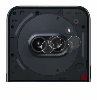 Imagen del dispositivo Nothing Phone (2a) (SÓLO Cámara) con una amplia variedad de protectores de pantalla.