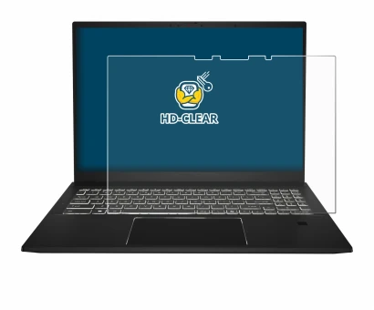 Imagen del dispositivo MSI Summit E16 AI Studio con una amplia variedad de protectores de pantalla.