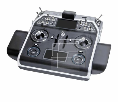 Imagen del dispositivo Graupner MC-28 con una amplia variedad de protectores de pantalla.