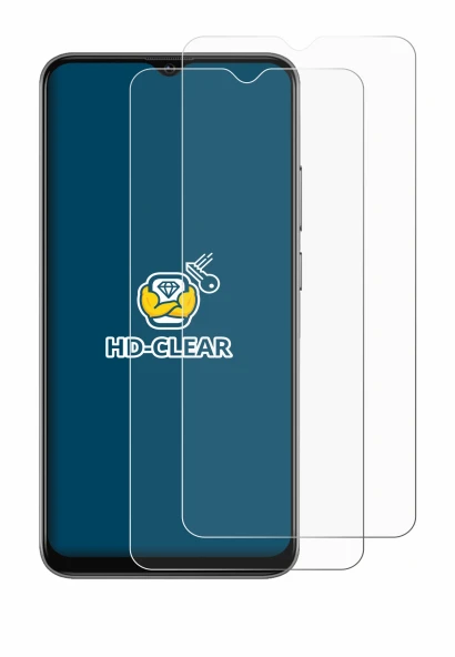 Imagen del dispositivo Blackview A70 Pro con una amplia variedad de protectores de pantalla.