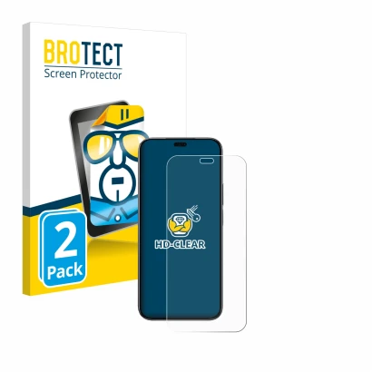 Parte frontal de un envase de producto con el logotipo de la marca BROTECT. Al lado se muestra el dispositivo Honor 200 Lite c