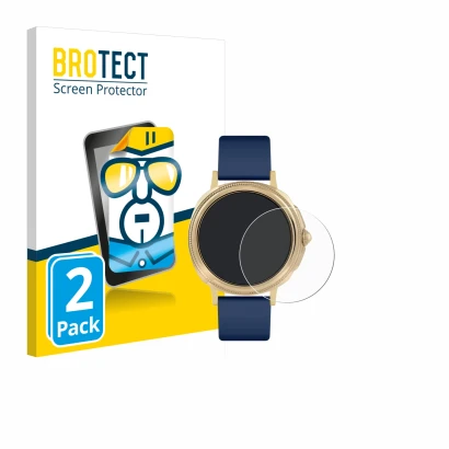 Parte frontal de un envase de producto con el logotipo de la marca BROTECT. Al lado se muestra el dispositivo Reflex Active Se