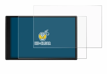 Imagen del dispositivo Garmin CamperVan con una amplia variedad de protectores de pantalla.