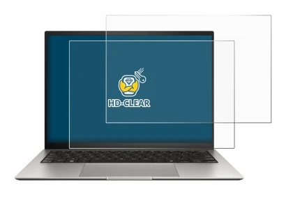 Imagen del dispositivo ASUS ZenBook S 13 OLED UX5304 con una amplia variedad de protectores de pantalla.