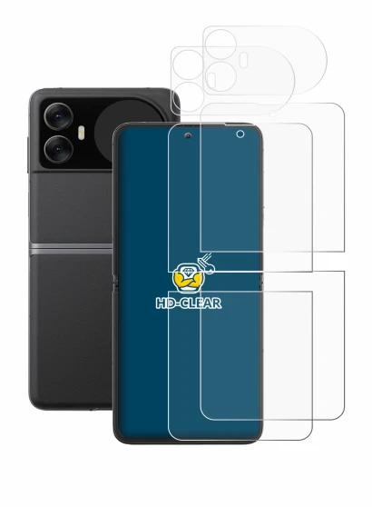 Imagen del dispositivo Blackview Hero 10 (Frontal+Trasero) con una amplia variedad de protectores de pantalla.