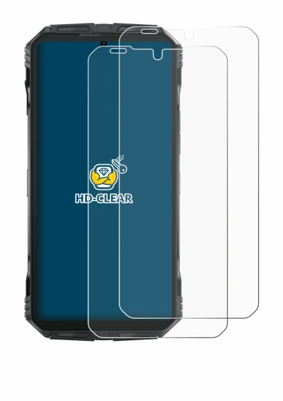 Imagen del dispositivo Doogee S Punk con una amplia variedad de protectores de pantalla.