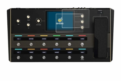 Imagen del dispositivo Headrush Prime con una amplia variedad de protectores de pantalla.