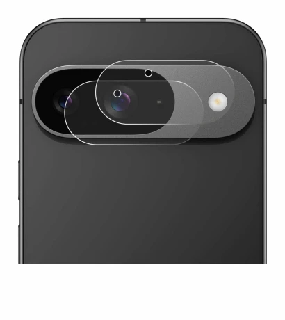 Imagen del dispositivo Google Pixel 9 (SÓLO Cámara) con una amplia variedad de protectores de pantalla.