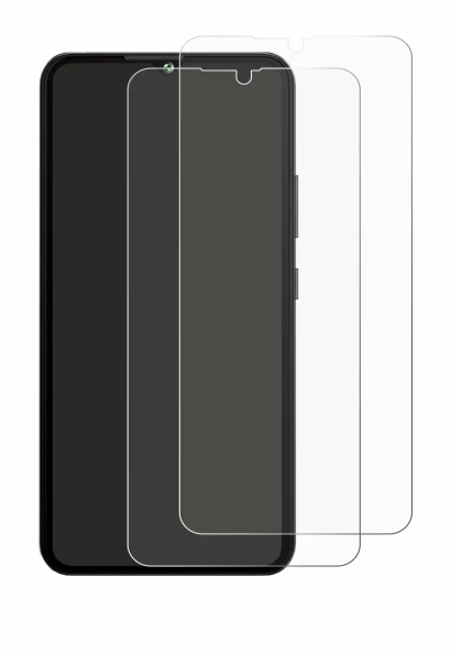 Imagen del dispositivo Cubot A10 con una amplia variedad de protectores de pantalla.