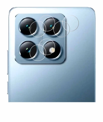 Imagen del dispositivo Xiaomi 14T Pro (SÓLO Cámara) con una amplia variedad de protectores de pantalla.