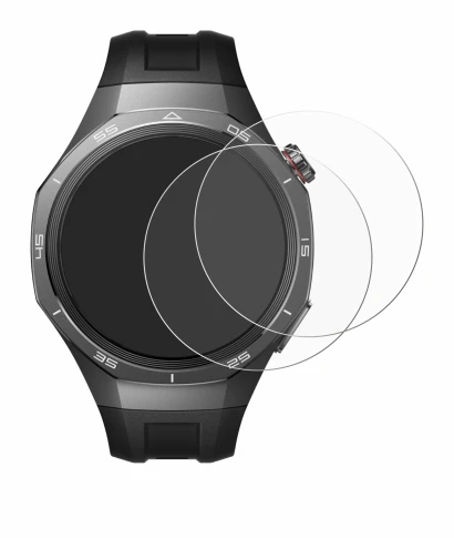 Imagen del dispositivo Huawei Watch GT 5 Pro (46 mm) con una amplia variedad de protectores de pantalla.