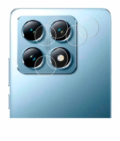 Imagen del dispositivo Xiaomi 14T (SÓLO Cámara) con una amplia variedad de protectores de pantalla.