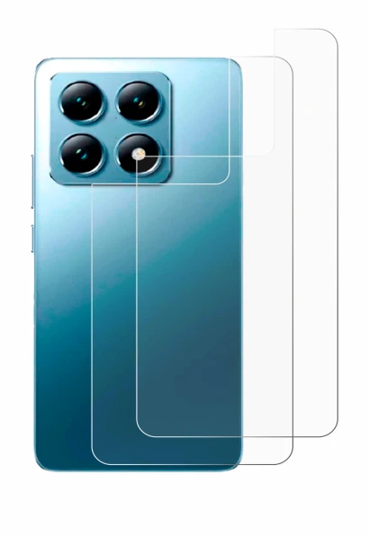 Imagen del dispositivo Xiaomi 14T (Trasero) con una amplia variedad de protectores de pantalla.