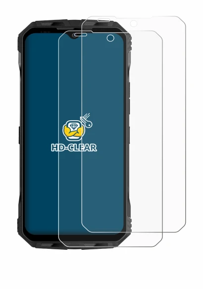 Imagen del dispositivo Doogee V Max Plus con una amplia variedad de protectores de pantalla.