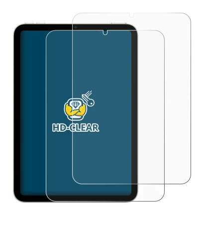 Imagen del dispositivo Apple iPad Mini 7 WiFi 2024 con una amplia variedad de protectores de pantalla.