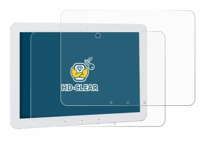 Imagen del dispositivo Amazon Echo Hub 8" con una amplia variedad de protectores de pantalla.