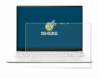 Imagen del dispositivo ASUS ZenBook S 14 UX5406 con una amplia variedad de protectores de pantalla.