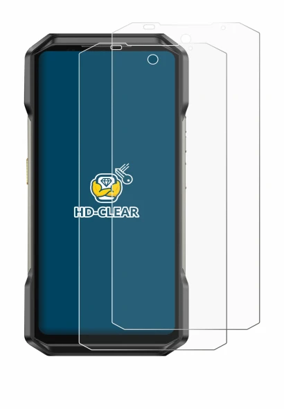 Imagen del dispositivo Ulefone Armor 27 con una amplia variedad de protectores de pantalla.