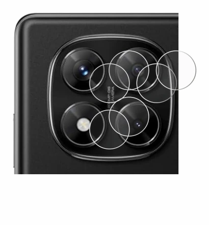 Imagen del dispositivo Xiaomi Redmi Note 14 Pro (SÓLO Cámara) con una amplia variedad de protectores de pantalla.