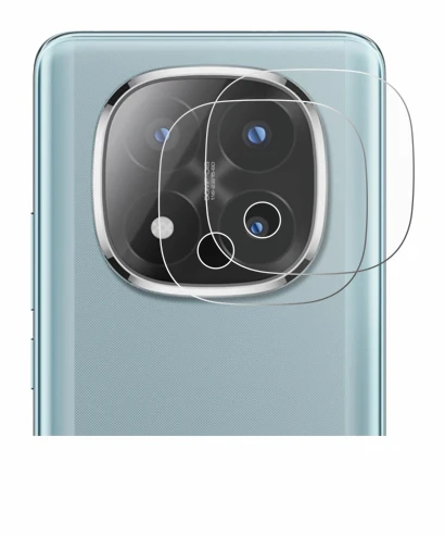 Imagen del dispositivo Xiaomi Redmi Note 14 Pro Plus (SÓLO Cámara) con una amplia variedad de protectores de pantalla.