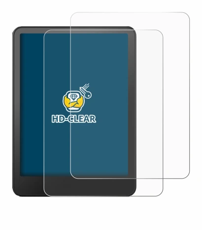 Imagen del dispositivo Amazon Kindle Paperwhite 2024 Signature Edition (12. Gen.) con una amplia variedad de protectores de pa