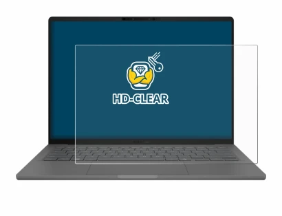 Imagen del dispositivo ASUS ZenBook A14 UX3407 con una amplia variedad de protectores de pantalla.