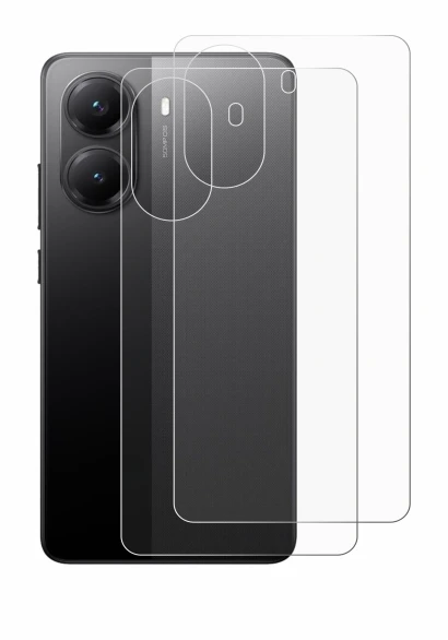 Imagen del dispositivo Xiaomi Poco X7 Pro (Trasero) con una amplia variedad de protectores de pantalla.
