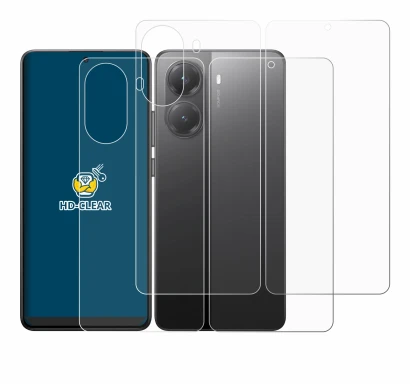 Imagen del dispositivo Xiaomi Poco X7 Pro (Frontal+Trasero) con una amplia variedad de protectores de pantalla.