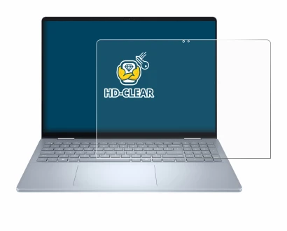 Imagen del dispositivo Dell 16 Plus-2-in-1 con una amplia variedad de protectores de pantalla.