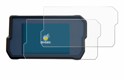 Imagen del dispositivo KTM 390 / 890 Adventure 2020+ con una amplia variedad de protectores de pantalla.