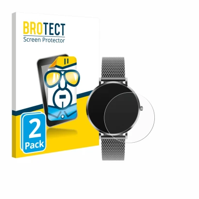 Parte frontal de un envase de producto con el logotipo de la marca BROTECT. Al lado se muestra el dispositivo Pireware Amory 5
