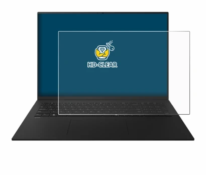 Imagen del dispositivo LG gram 17" 2025 con una amplia variedad de protectores de pantalla.