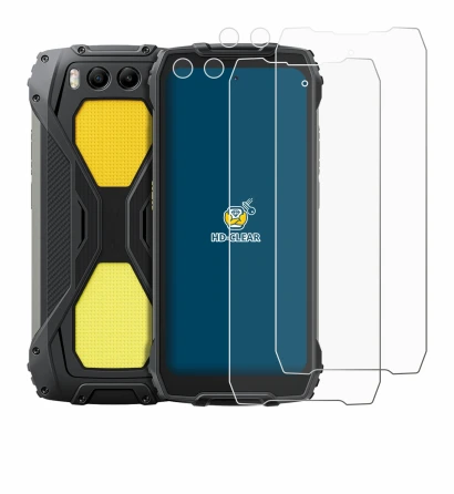 Imagen del dispositivo Blackview BV7300 (Frontal+Cámara) con una amplia variedad de protectores de pantalla.