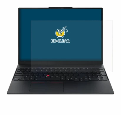 Imagen del dispositivo Lenovo ThinkPad E16 Gen 3 con una amplia variedad de protectores de pantalla.
