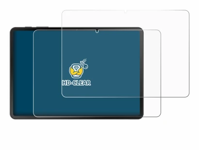 Imagen del dispositivo Doogee Tab A9 con una amplia variedad de protectores de pantalla.