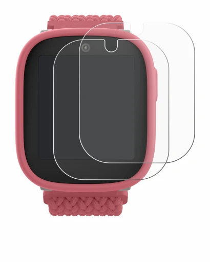 Imagen del dispositivo Xplora X6 Play 2025 (2da generación) con una amplia variedad de protectores de pantalla.