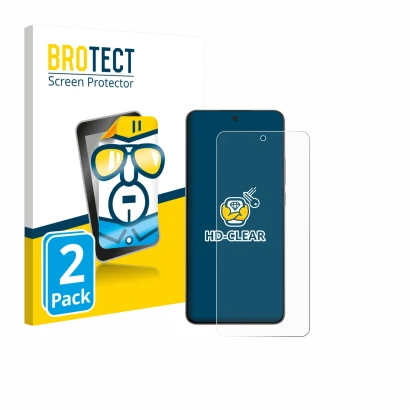 Parte frontal de un envase de producto con el logotipo de la marca BROTECT. Al lado se muestra el dispositivo OnePlus Nord CE 