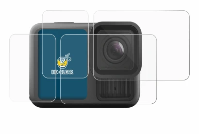 Imagen del dispositivo GoPro Hero 13 Black Creator Edition con una amplia variedad de protectores de pantalla.