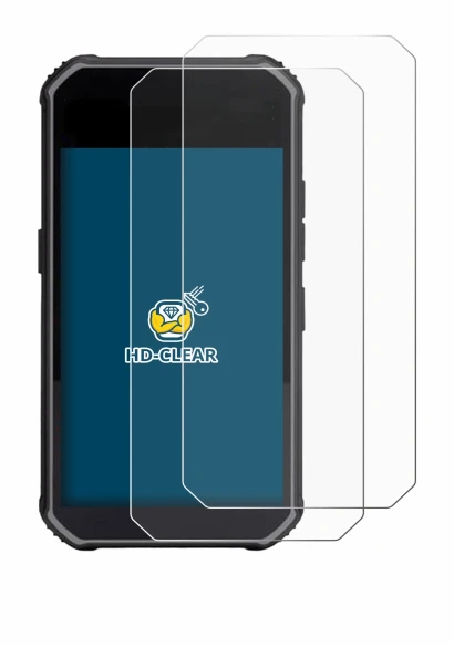 Imagen del dispositivo SkyCaddie Pro 5X con una amplia variedad de protectores de pantalla.