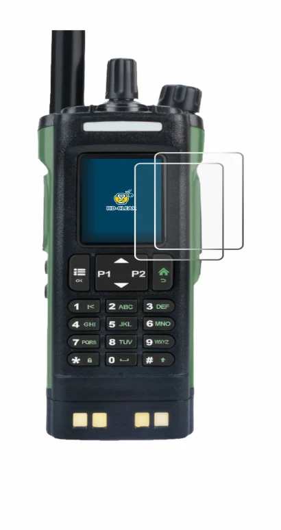 Imagen del dispositivo Baofeng DM-32 con una amplia variedad de protectores de pantalla.