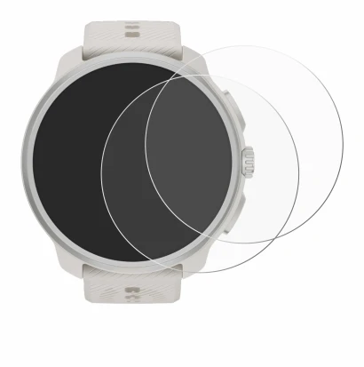 Imagen del dispositivo Suunto Race 2 con una amplia variedad de protectores de pantalla.