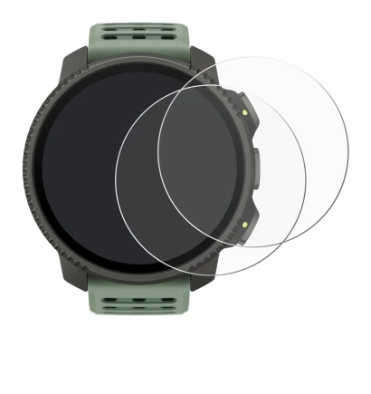 Imagen del dispositivo Suunto Vertical 2 con una amplia variedad de protectores de pantalla.