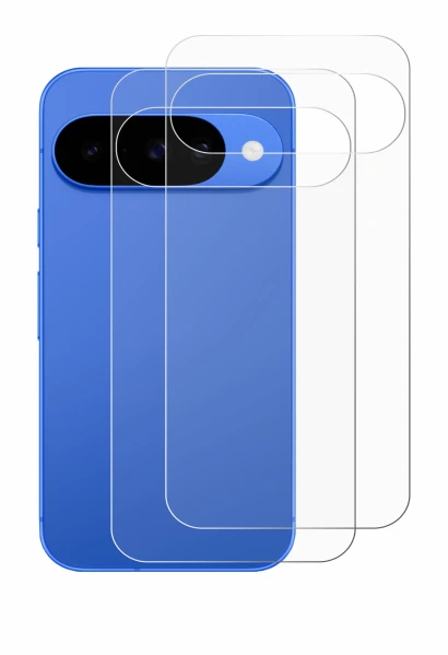 Imagen del dispositivo Google Pixel 10 (Trasero) con una amplia variedad de protectores de pantalla.