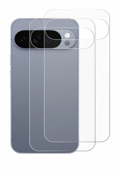 Imagen del dispositivo Google Pixel 10 Pro XL (Trasero) con una amplia variedad de protectores de pantalla.