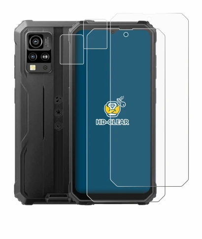 Imagen del dispositivo Blackview BV4800 (Frontal+Cámara) con una amplia variedad de protectores de pantalla.