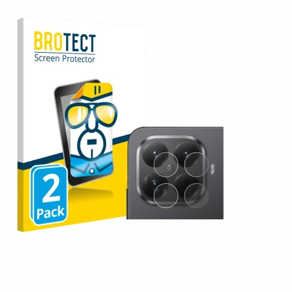 Parte frontal de un envase de producto con el logotipo de la marca BROTECT. Al lado se muestra el dispositivo Xiaomi 15T Pro (