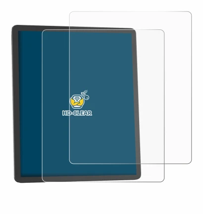 Imagen del dispositivo Amazon Kindle Scribe 2025 con una amplia variedad de protectores de pantalla.