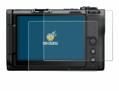 Imagen del dispositivo Nikon ZR con una amplia variedad de protectores de pantalla.