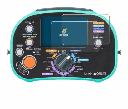 Imagen del dispositivo Kewtech KT63DL con una amplia variedad de protectores de pantalla.